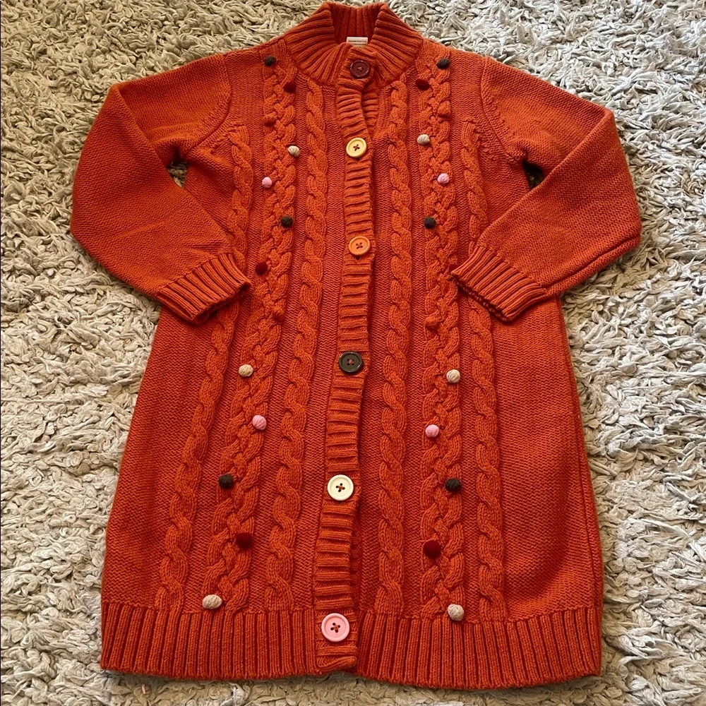 2009 Gymboree “Purrfect Autumn” Jumper & Cardigan Outfit, Size 5